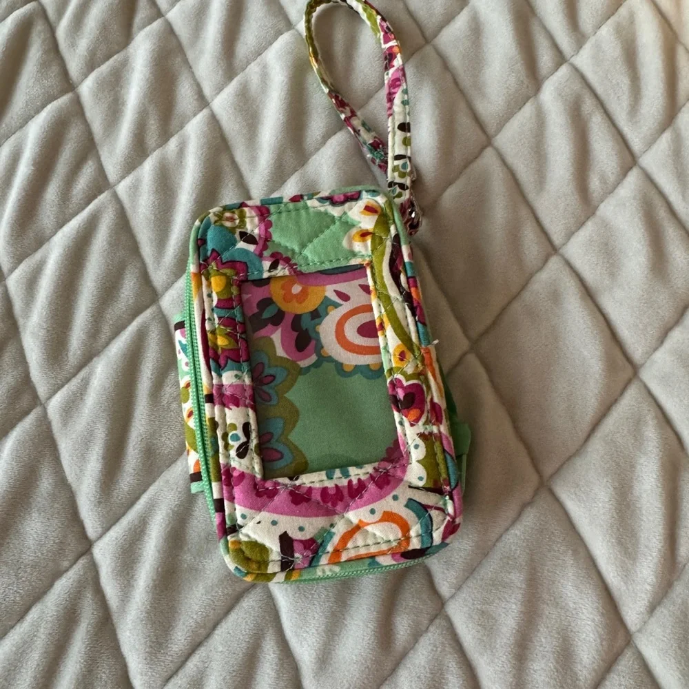 Floral Patterned Phone Pouch with Strap